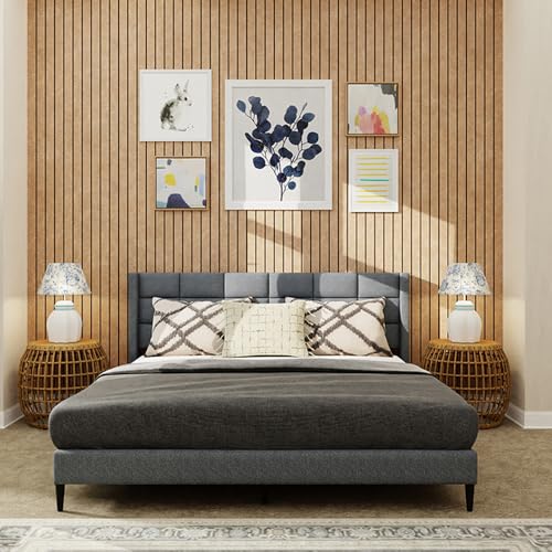 Royaloak Willow Upholstered Queen Bed
