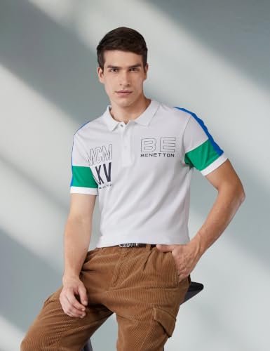 United Colors of Benetton Men Polo Shirt - Image 3