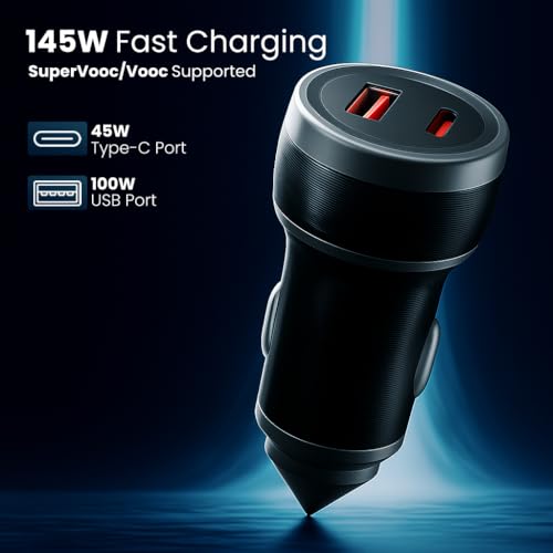 AILKIN 145W Fast Charging Car