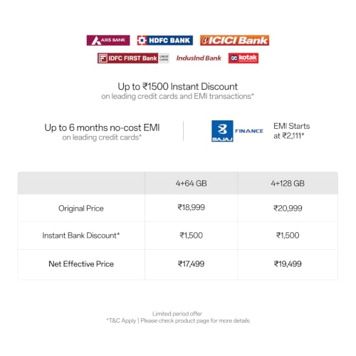 OnePlus N6x | 4GB+128GB