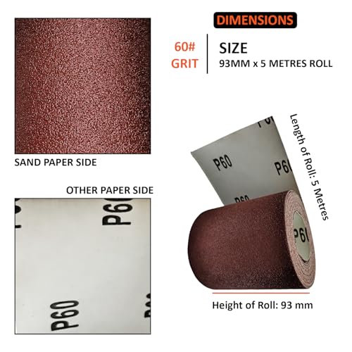Harden 60 Grit Sanding Roll