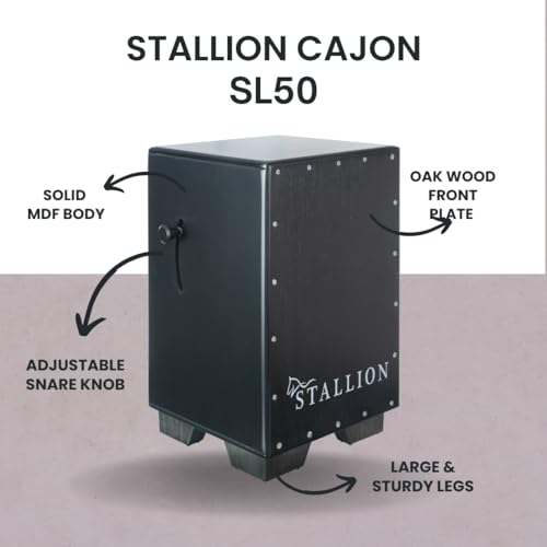 Stallion Adjustable Snare Cajon SL50