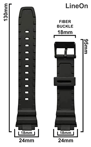 Lineon Soft Silicone Resin Watch