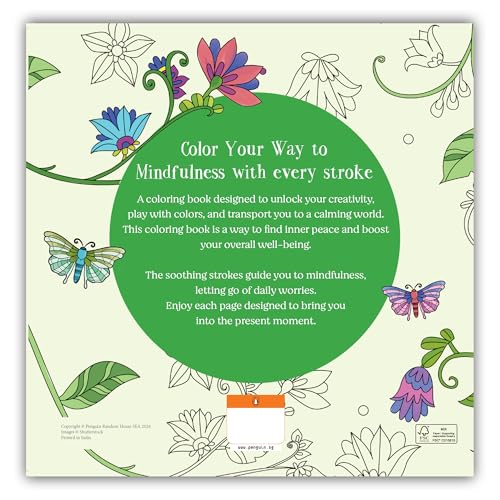 Mindfulness: Coloring Book for Adults