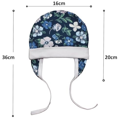 VParents Cotton Cap for New Born Baby Baby Boy&Girl - Multicolor - Image 6