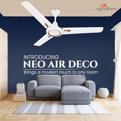 RR SIGNATURE NEOAIR DECO Ceiling Fan 1200 MM [SPARKLE WHITE] - Image 4