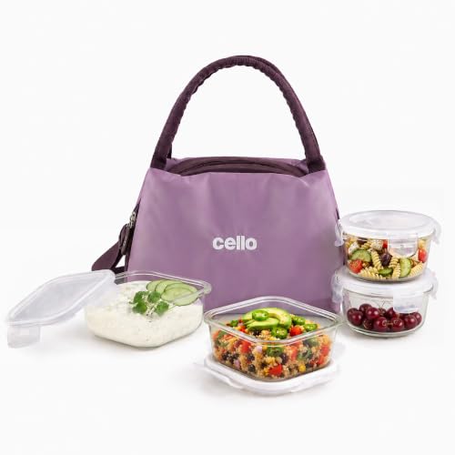 CELLO Alba Glass Lunch Box