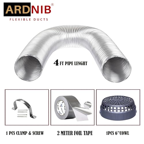 6" Flexible Aluminum Duct Pipe
