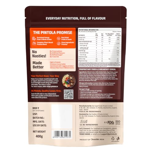Pintola 25g High Protein Dark