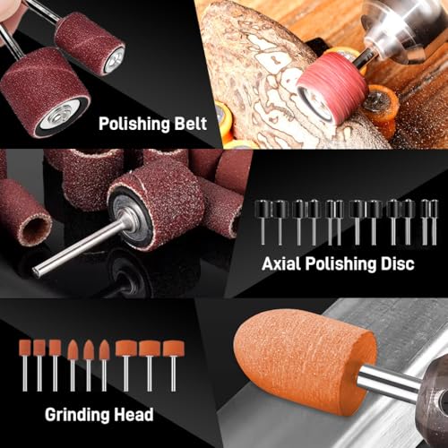 Serplex® 159Pcs Sanding Drum Set