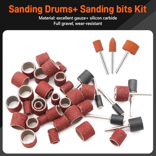 Serplex® 159Pcs Sanding Drum Set