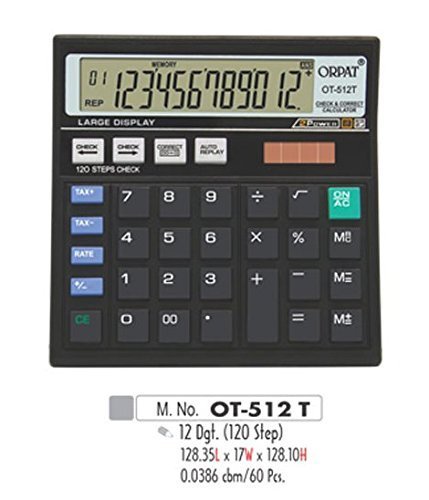 Orpat OT-512GT Calculator (Black) - Image 3