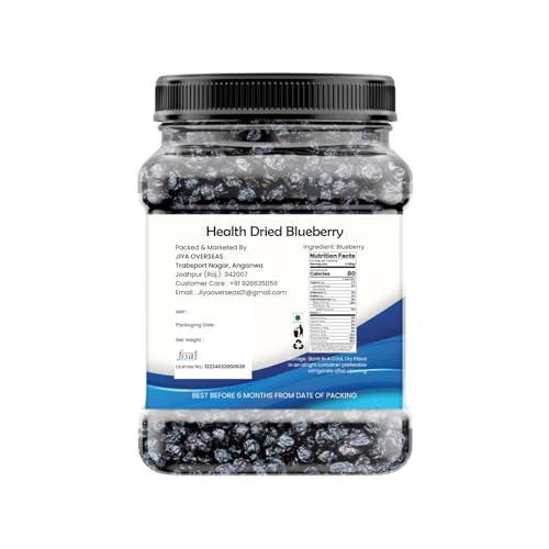 MarwarBites Premium Dried Blueberries