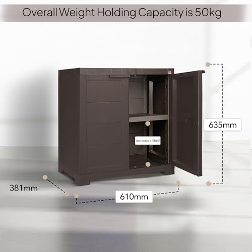 Cello Novelty Compact Bookshelf, Ice