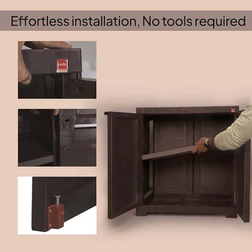 Cello Novelty Compact Bookshelf, Ice
