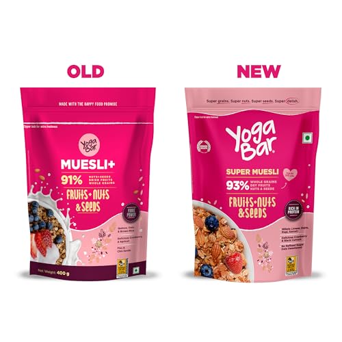 Yogabar Wholegrain Breakfast Muesli |Fruits