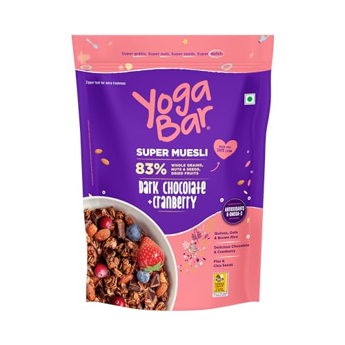 Yogabar Wholegrain Breakfast Muesli |Fruits