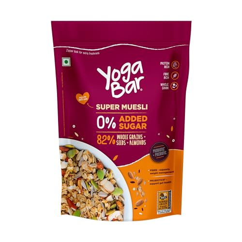 Yogabar Wholegrain Breakfast Muesli |Fruits