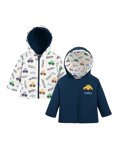 Kidbee Reversible Baby Hooded Jacket