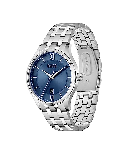 BOSS Elite Analog Blue Dial Men's Watch-1513895 - Image 2