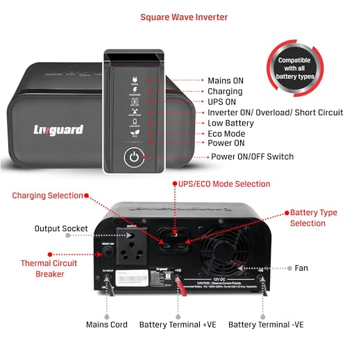 Livguard LG950iStar Square Wave Inverter