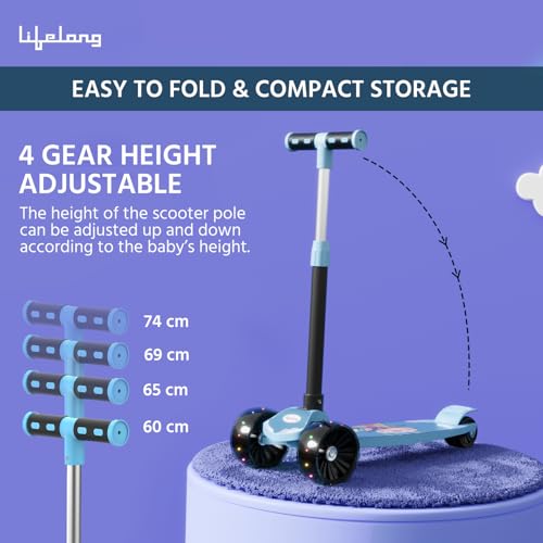 Lifelong Foldable Kids Kick Scooter