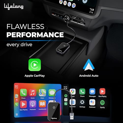 Lifelong 2-in-1 Wireless Car Play