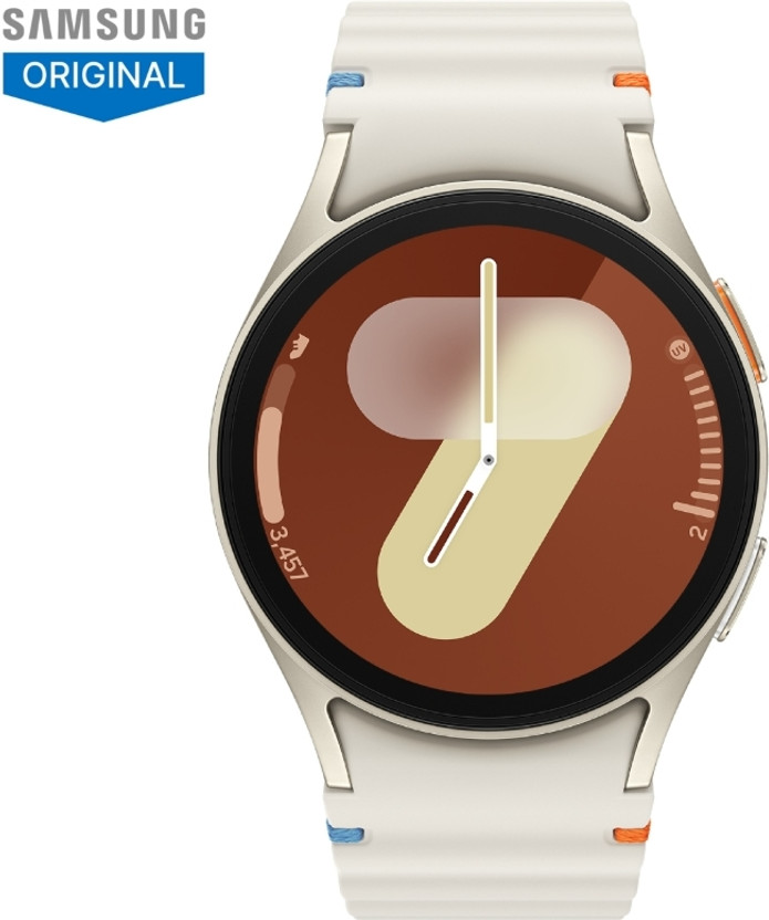 Samsung Galaxy Watch8 (44mm, Bluetooth) (White Strap, Large) - Image 7