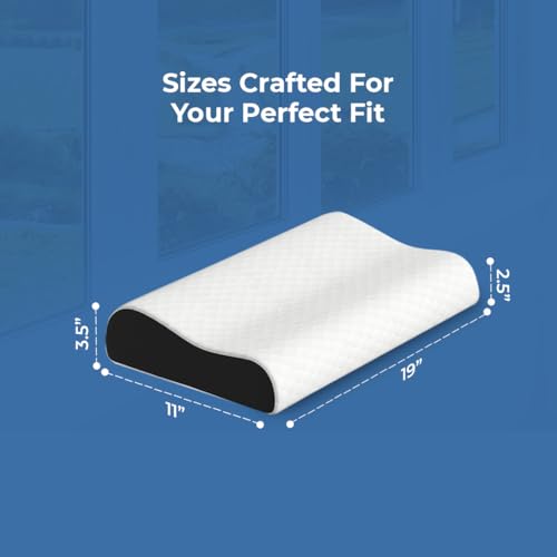 CareFoam Cervical Memory Foam Pillow