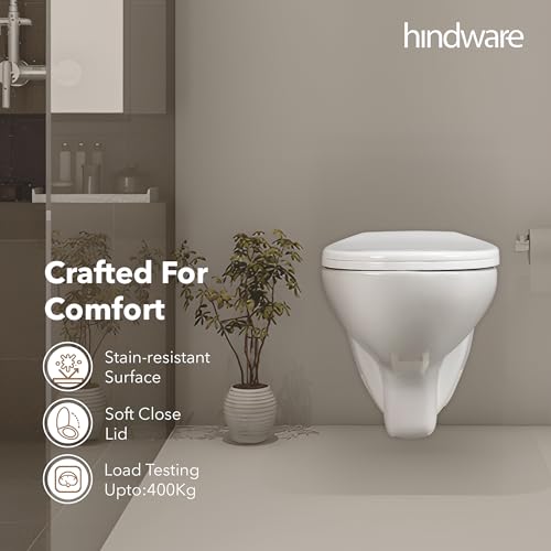 Hindware Flora Wall Hung Western