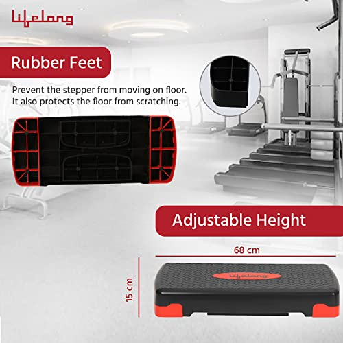 Lifelong Polypropylene Exercise Fitness Stepper