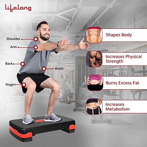 Lifelong Polypropylene Exercise Fitness Stepper