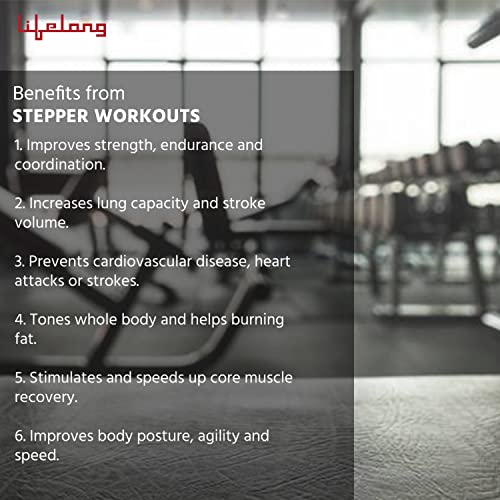 Lifelong Polypropylene Exercise Fitness Stepper