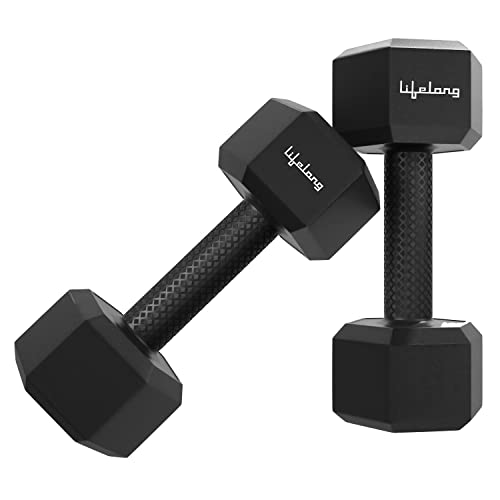 Lifelong PVC Hex Dumbbells Pack