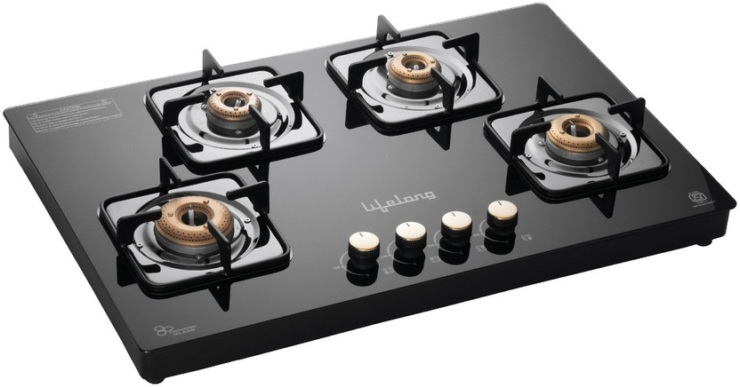Lifelong HobTop with Toughened Glass Top | High-Efficiency Burner