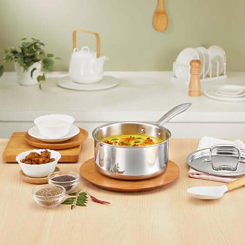 Borosil Cookfresh Triply Stainless Steel