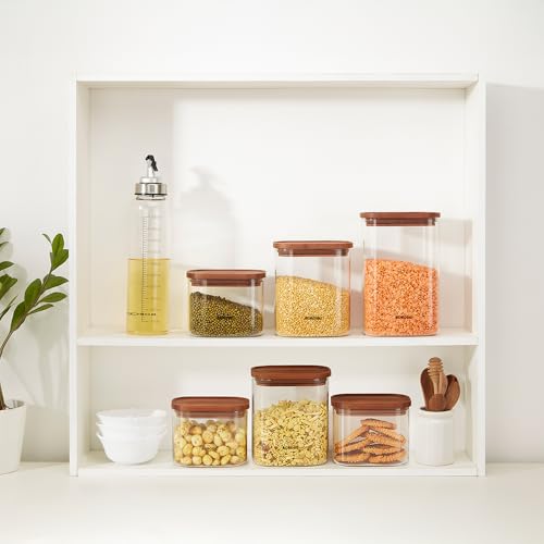 Borosil 2pc Storage Jar Set