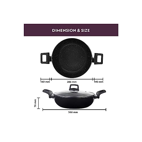 Borosil Granito Non-Stick Fry Pan