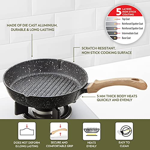 Borosil Vajra Die-Cast Non-Stick Aluminium