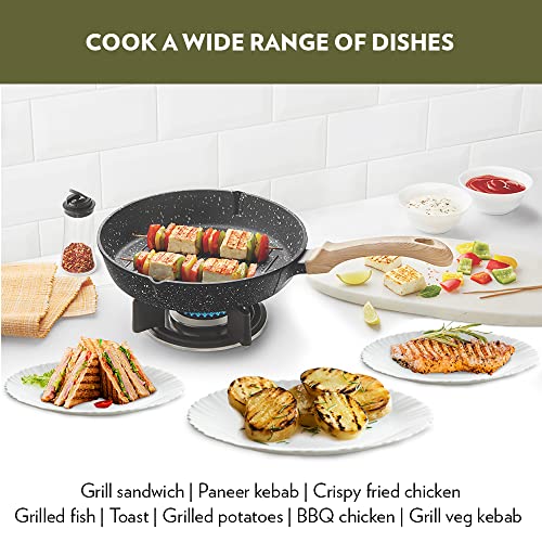 Borosil Vajra Die-Cast Non-Stick Aluminium
