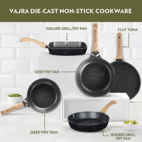 Borosil Vajra Die-Cast Non-Stick Aluminium