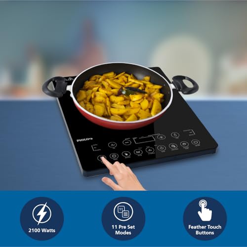 Philips HD4995/00 Induction cooktop, Black and Blue - Image 7