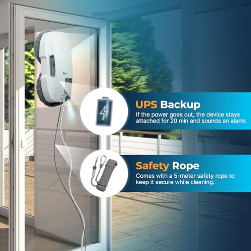 OTEK Robotic Window Cleaner AI