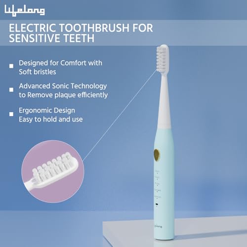 Lifelong Rechargeable Toothbrush for Adults