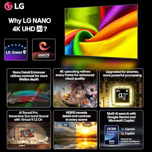 LG 189 cms U8 AI