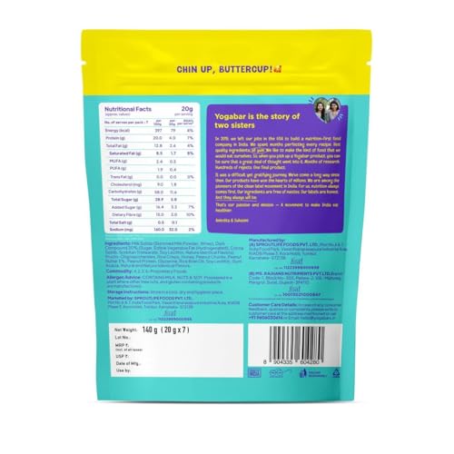 Yogabar Protein Minis, Choco Peanut