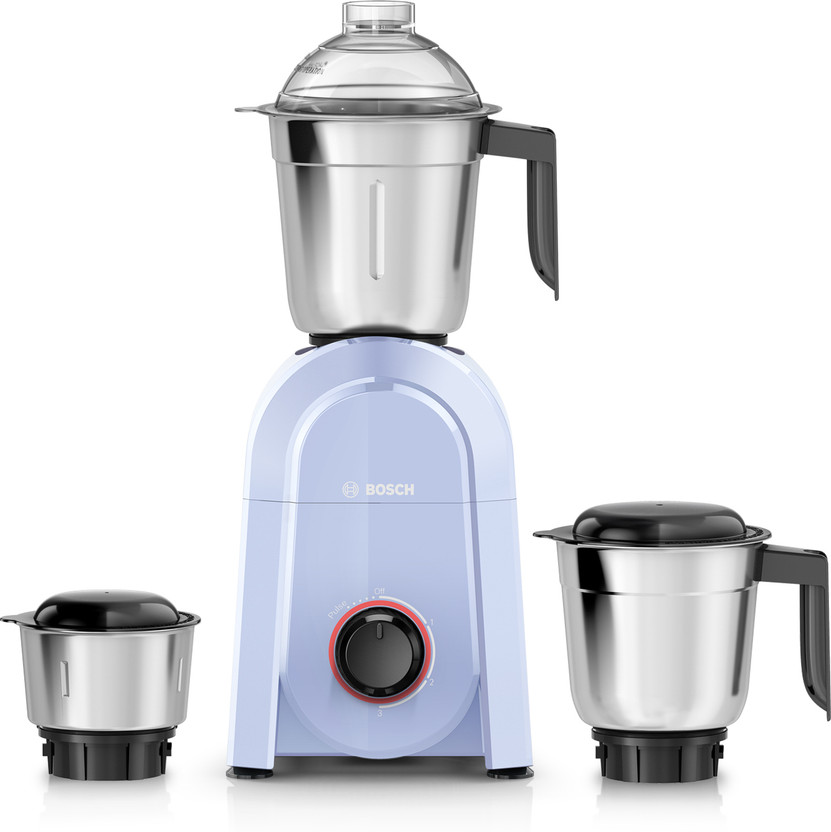 BOSCH CosMixx Pro 750 W Mixer Grinder (MG8413C4SI | 3 Jars | Mist