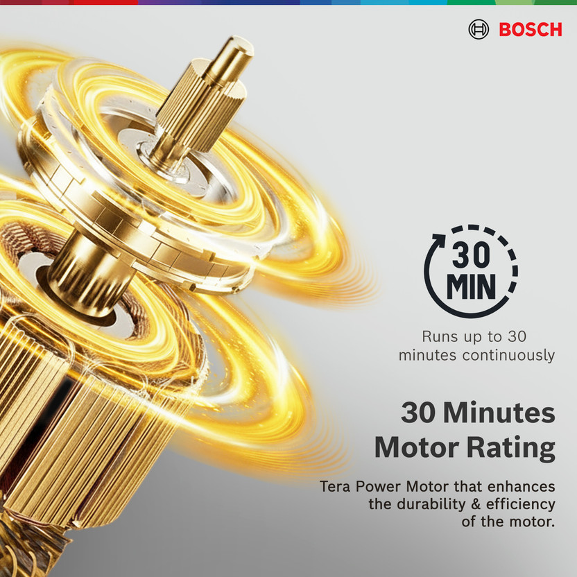 BOSCH CosMixx Pro 750 W Mixer Grinder (MG8413C4SI | 3 Jars | Mist - Image 4