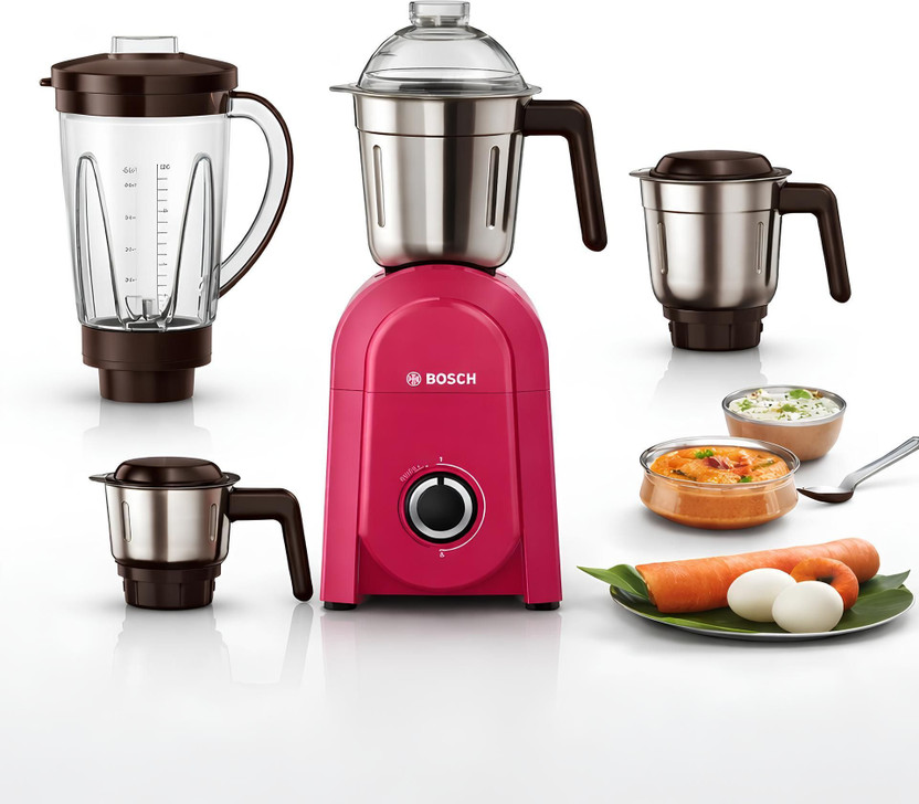 BOSCH CosMixx Pro 750 W Mixer Grinder (MG8413C4SI | 3 Jars | Mist - Image 7