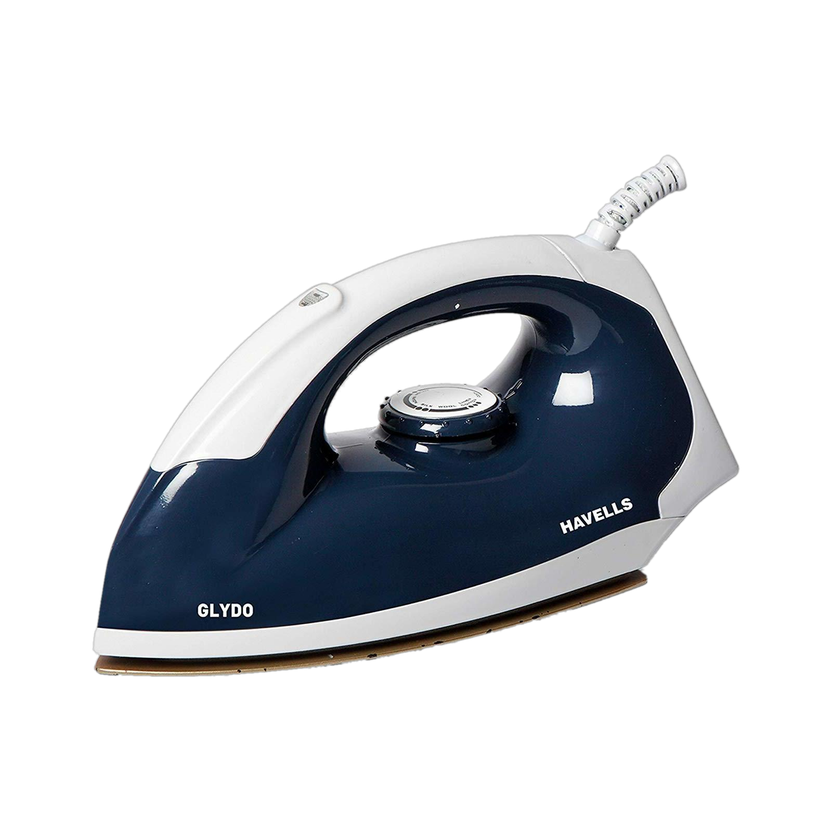 HAVELLS glydo 1000 W Dry Iron (Charcoal Blue)